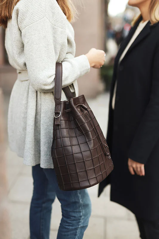 Jet Set Bucket Brown - Image 7