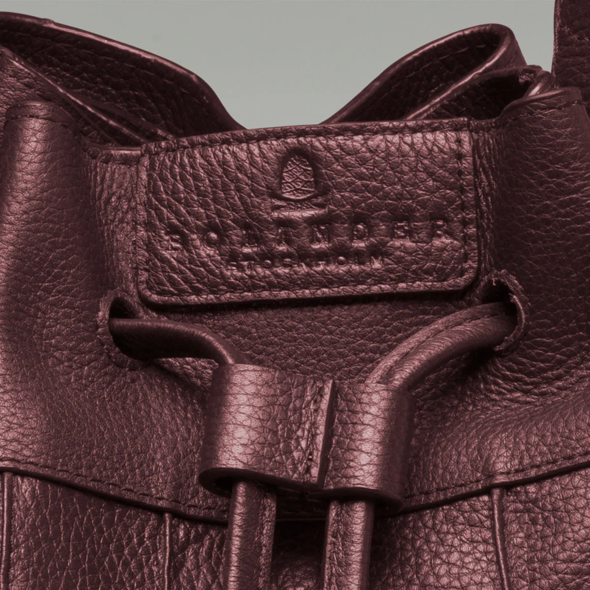 Jet Set Bucket Burgundy - Image 4