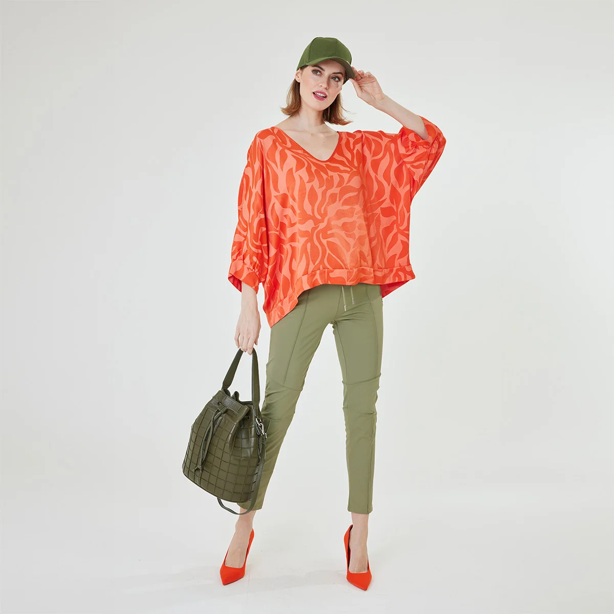 Jet Set Bucket Olive - Image 10
