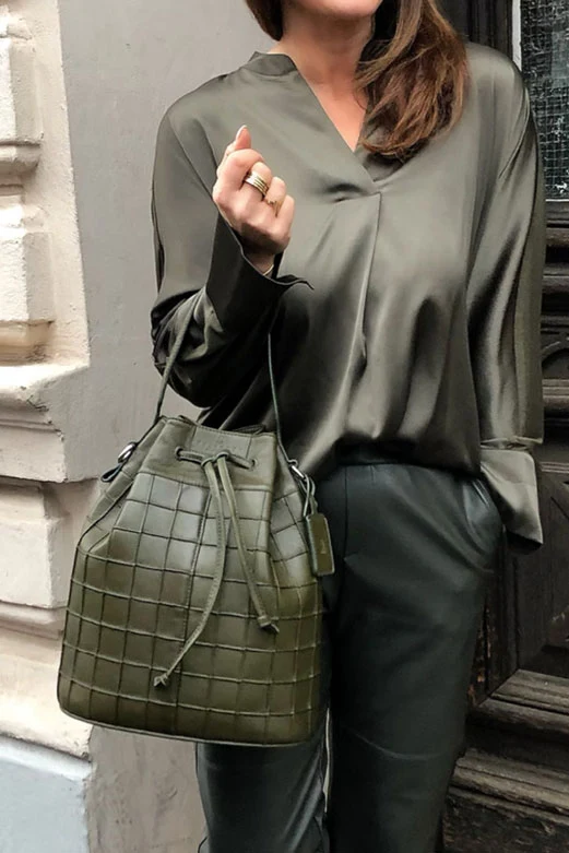 Jet Set Bucket Olive - Image 11