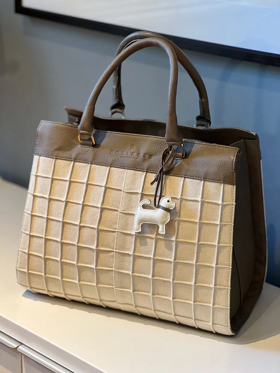 Canvas Tote White - Image 8