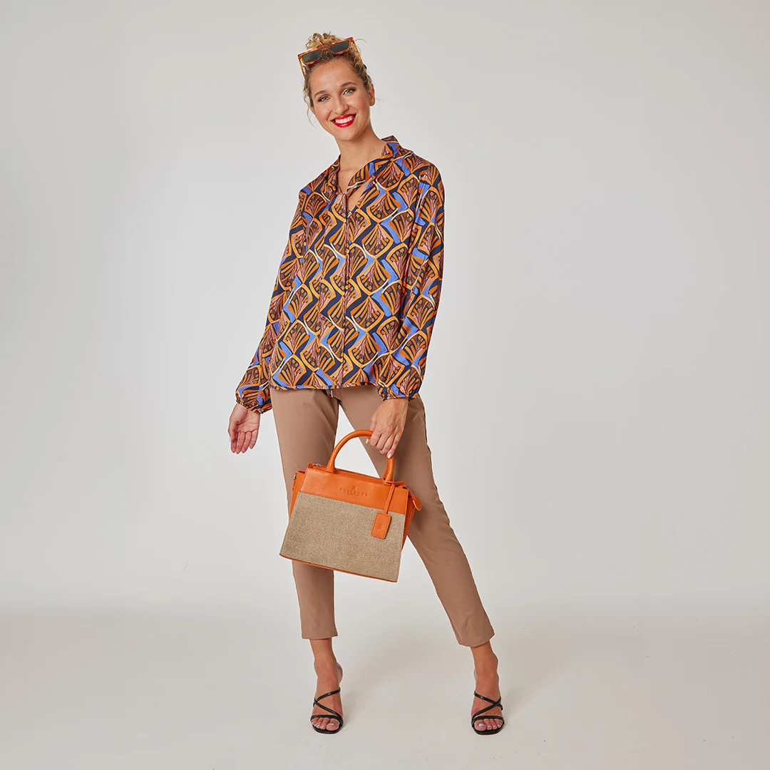 Central Park Mini Tote Orange - Image 7