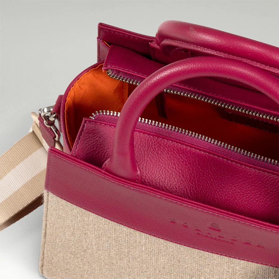 Central Park Mini Tote Rasberry - Image 5