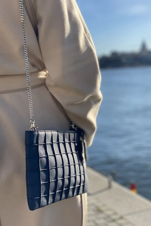 Grace Clutch Blue - Image 6