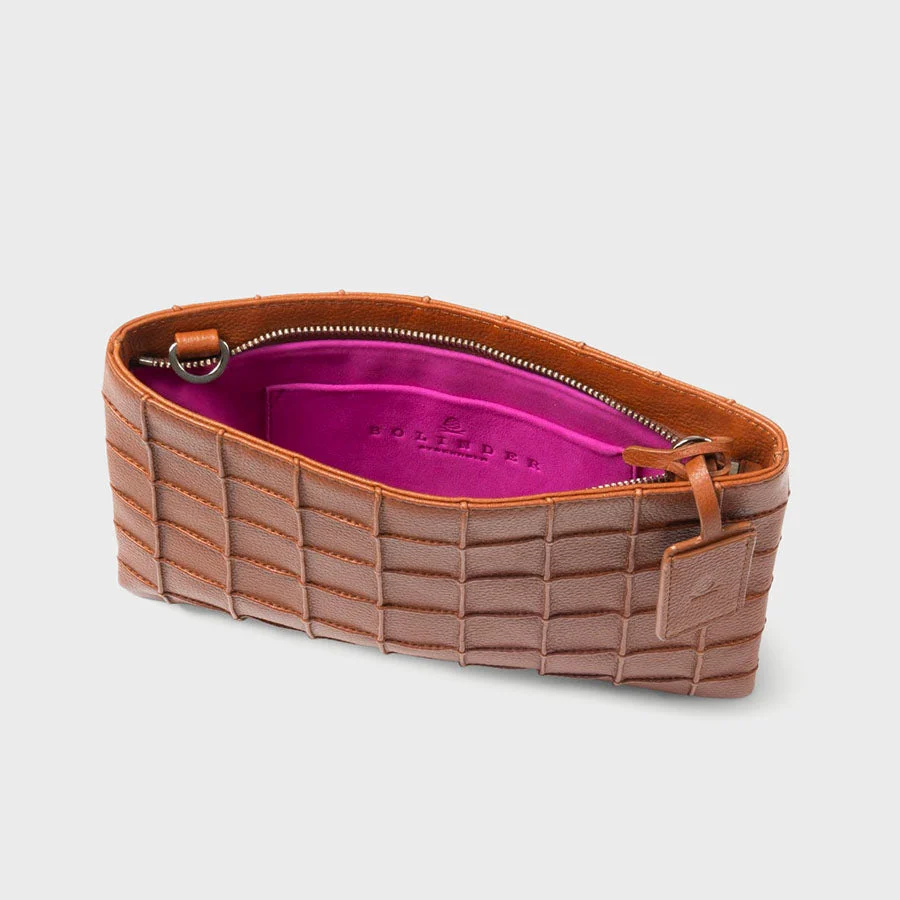 Grace Clutch Cognac - Image 2