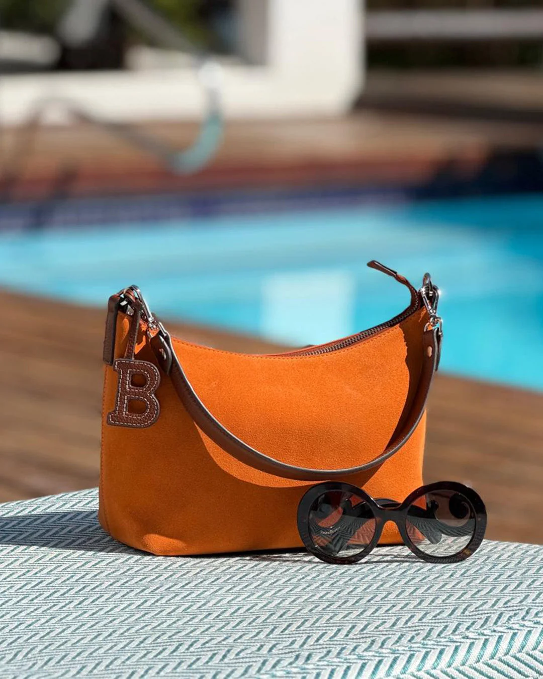 Mini Boho Suede Orange - Image 8