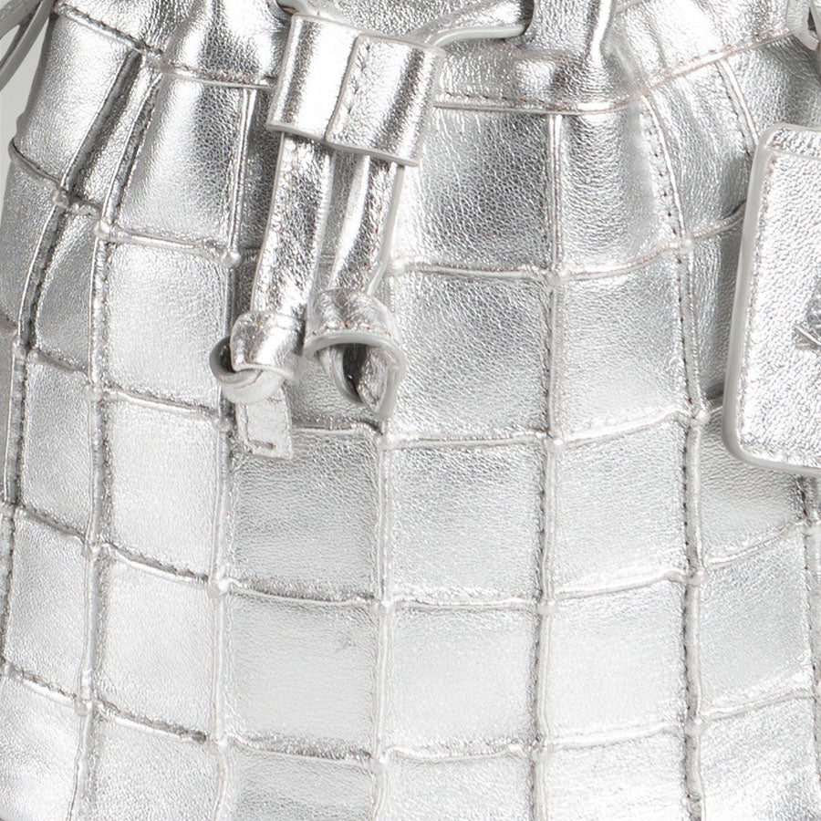 Jet Set Mini Bucket Silver - Image 3