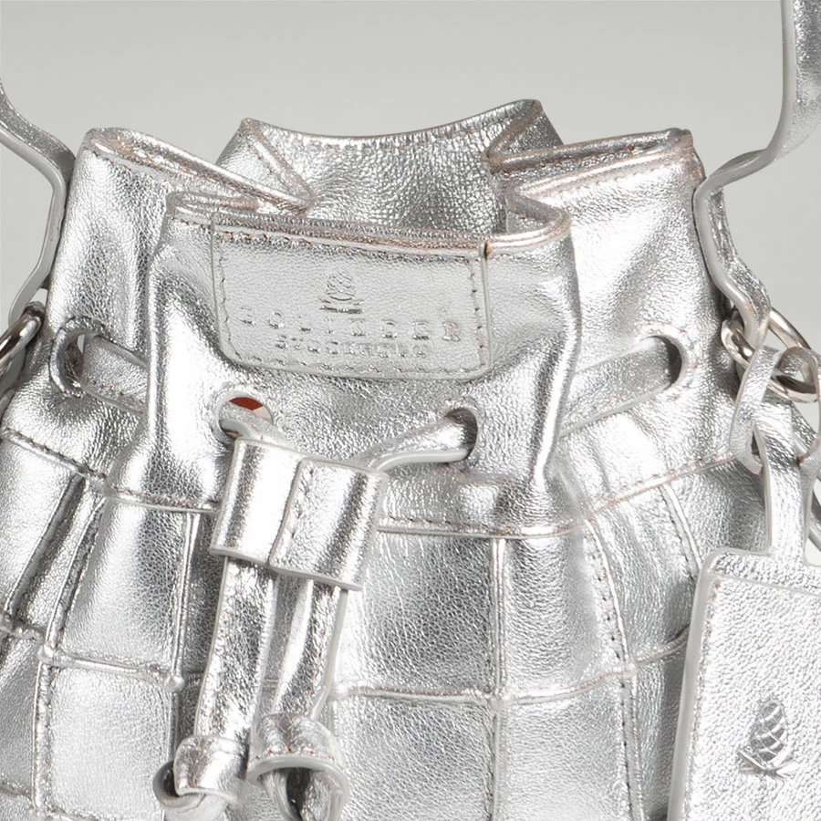 Jet Set Mini Bucket Silver - Image 4