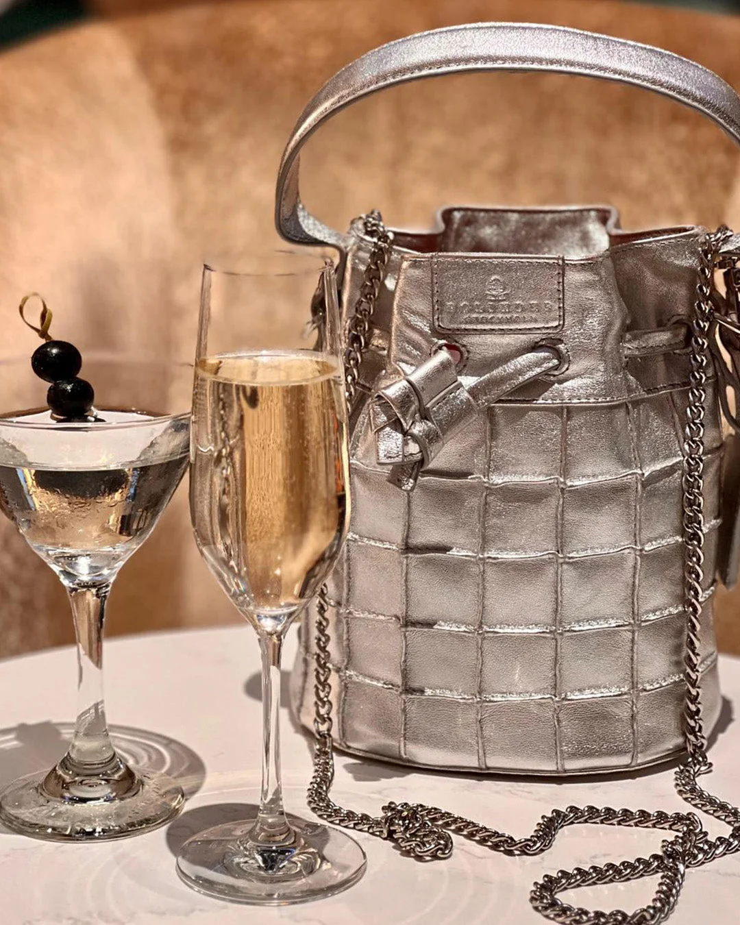 Jet Set Mini Bucket Silver - Image 9