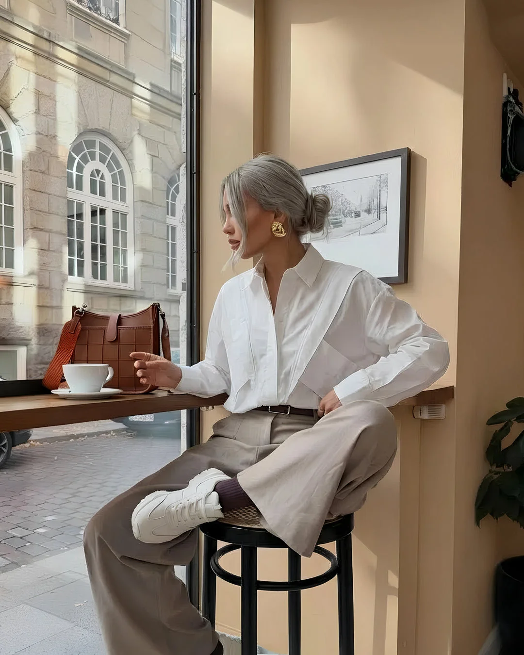 Mini Mary Messenger Cognac - Image 6