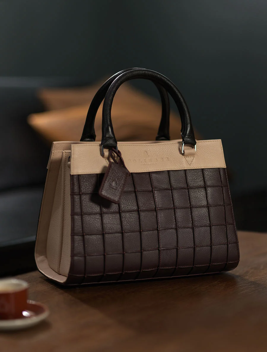 Dignity Mini Tote Multi Burgundy - Image 6