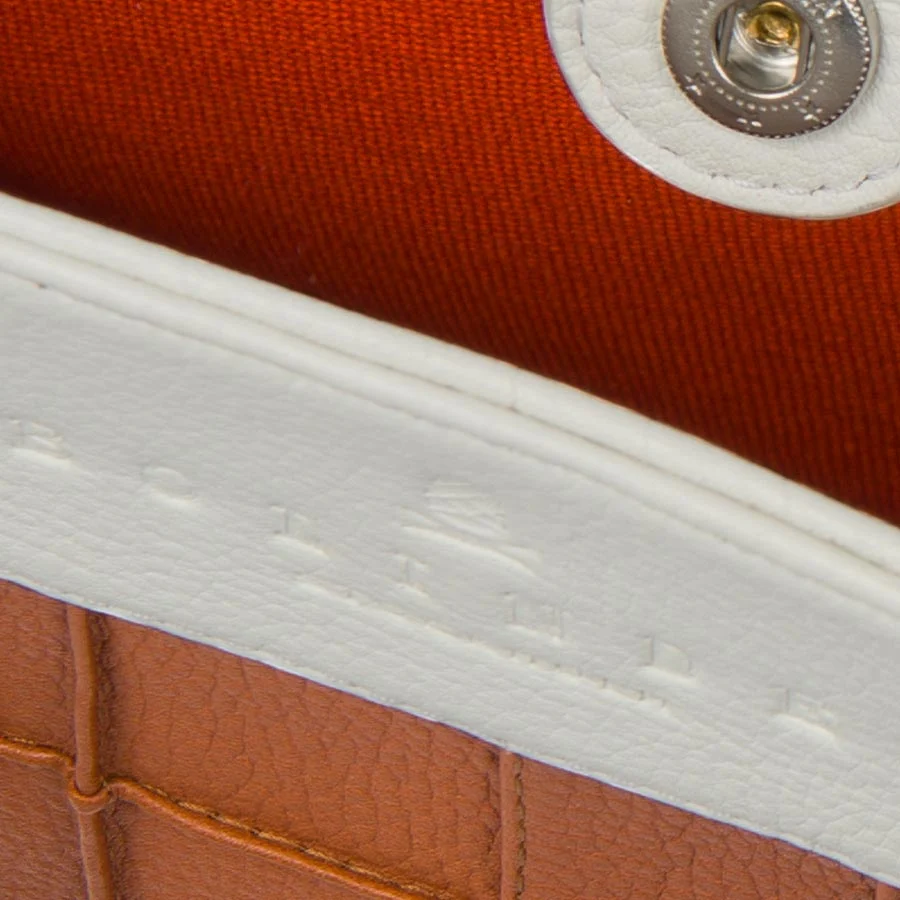 Dignity Mini Tote Multi Cognac White - Image 4