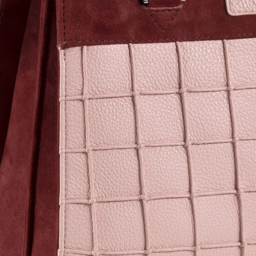 Dignity Mini Tote Multi Suede Pink - Image 3