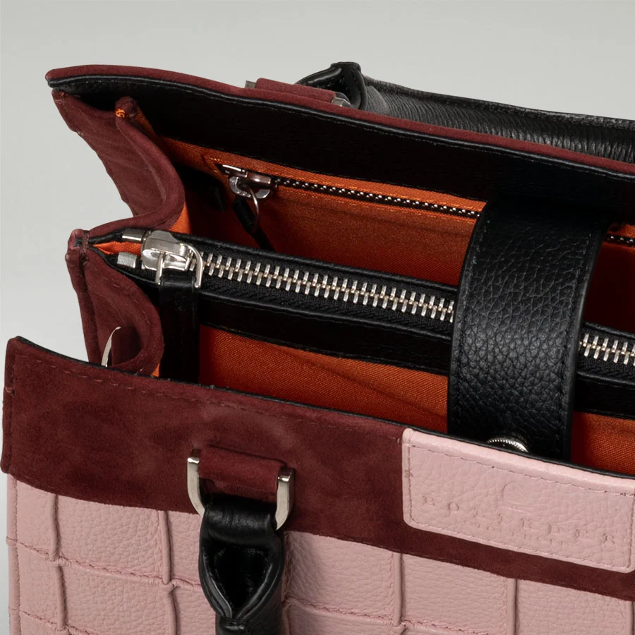 Dignity Mini Tote Multi Suede Pink - Image 4