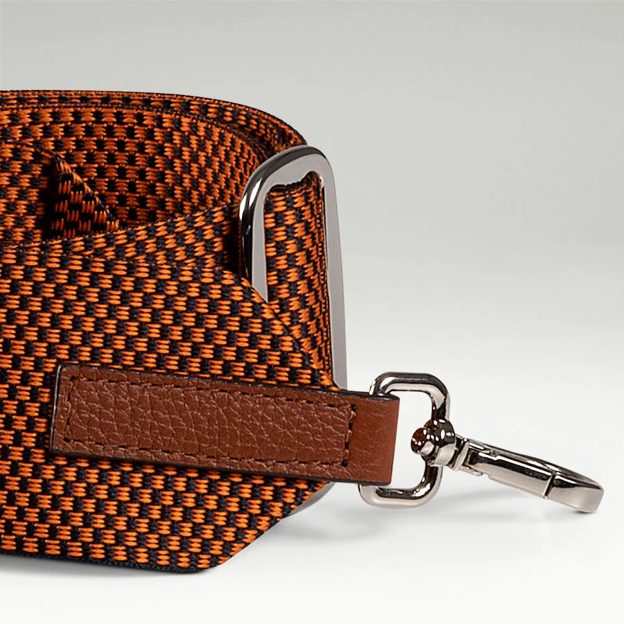 Shoulder Strap Woven Cognac - Image 2