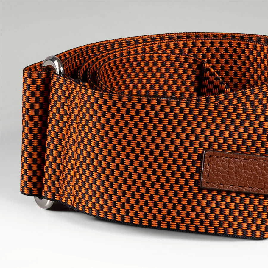 Shoulder Strap Woven Cognac - Image 3