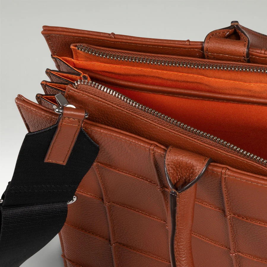 Sofia Briefcase Cognac - Image 5