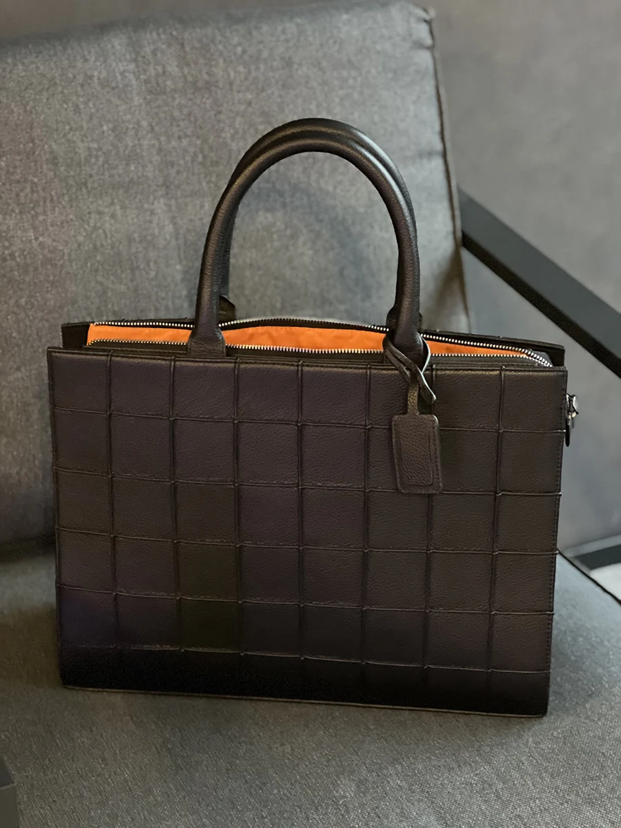 Sofia Briefcase Cognac - Image 7