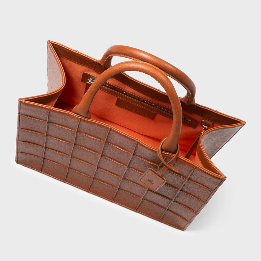 Sofia Mini Tote Cognac - Image 2