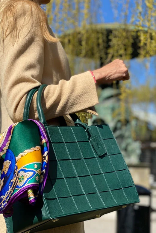 Sofia Mini Tote Pine Green - Image 6